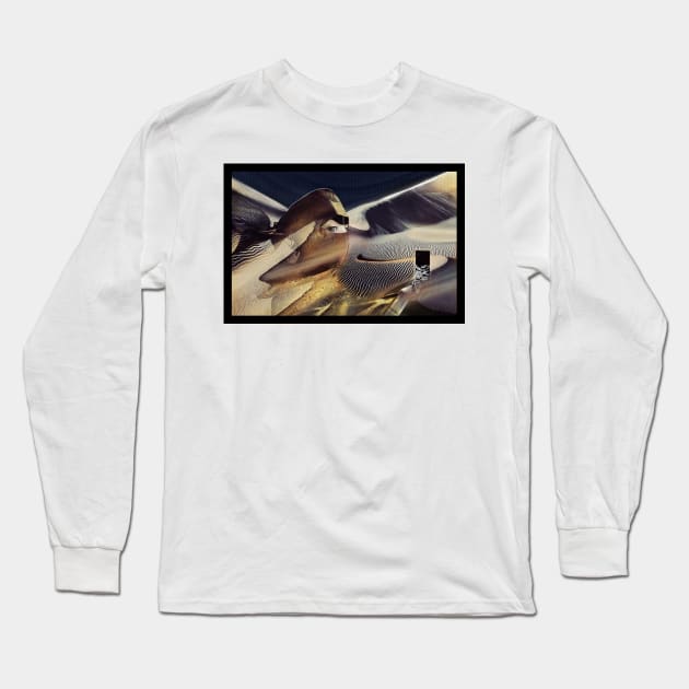 THE GOLDEN BREEZE OF SAHARA Long Sleeve T-Shirt by gabor_paszti